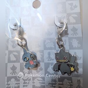 Pokemon Center Limited Metal Charm Shuppet Banette Set 2012 Japan
